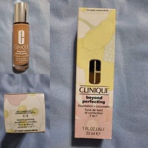 Clinique beyond perfecting foundation + concealer